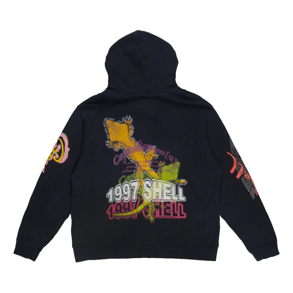 1997S 1997SHELL THE OBSERVER HOODIE-BLACK