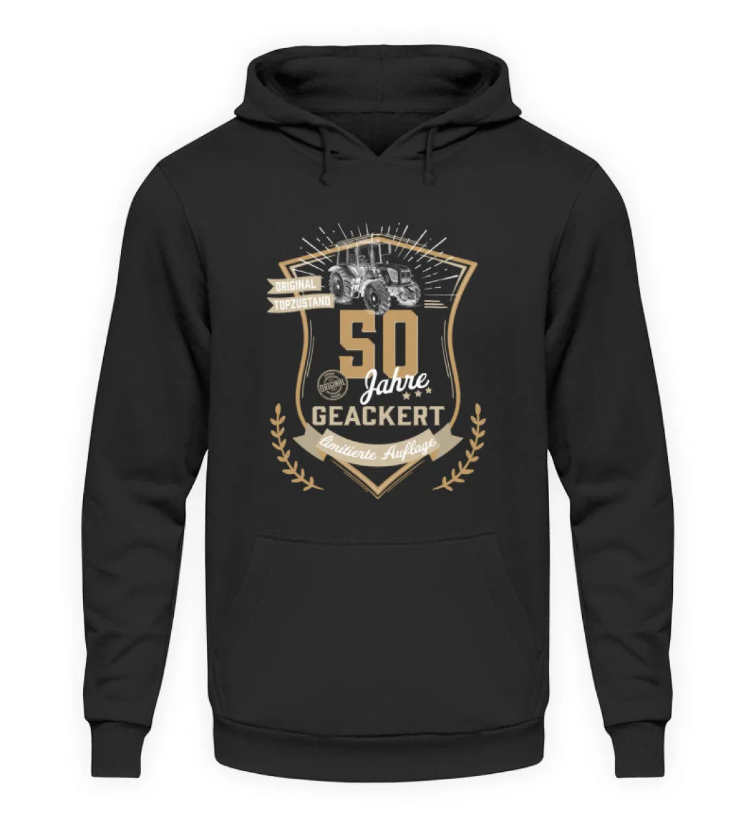 50 Jahre geackert - Geburtstag Landwirt  - Unisex Kapuzenpullover Hoodie