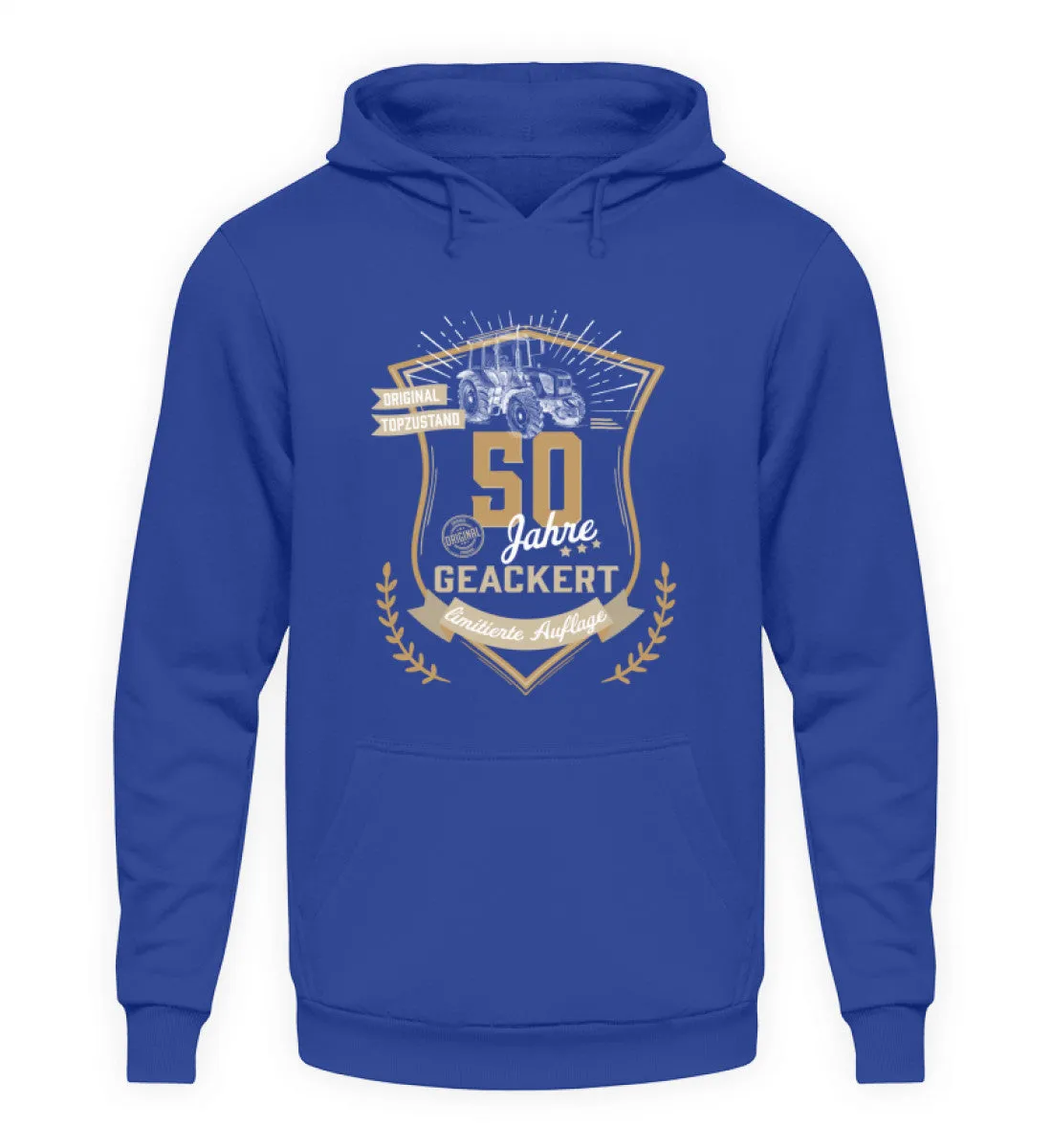 50 Jahre geackert - Geburtstag Landwirt  - Unisex Kapuzenpullover Hoodie