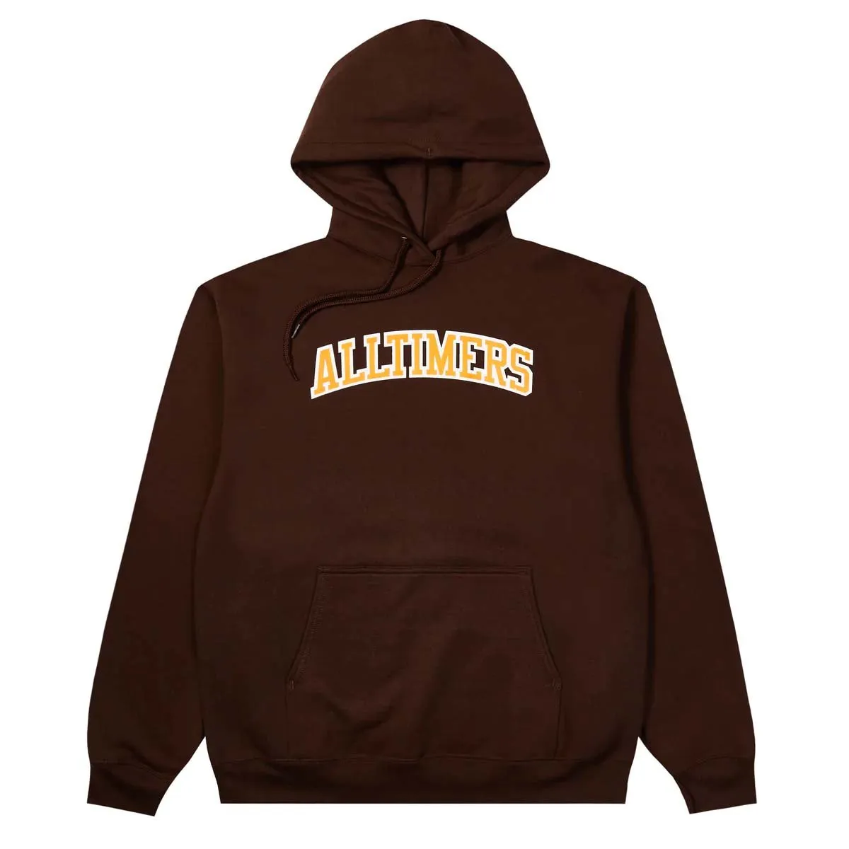 Alltimers - City College Hoodie Brown