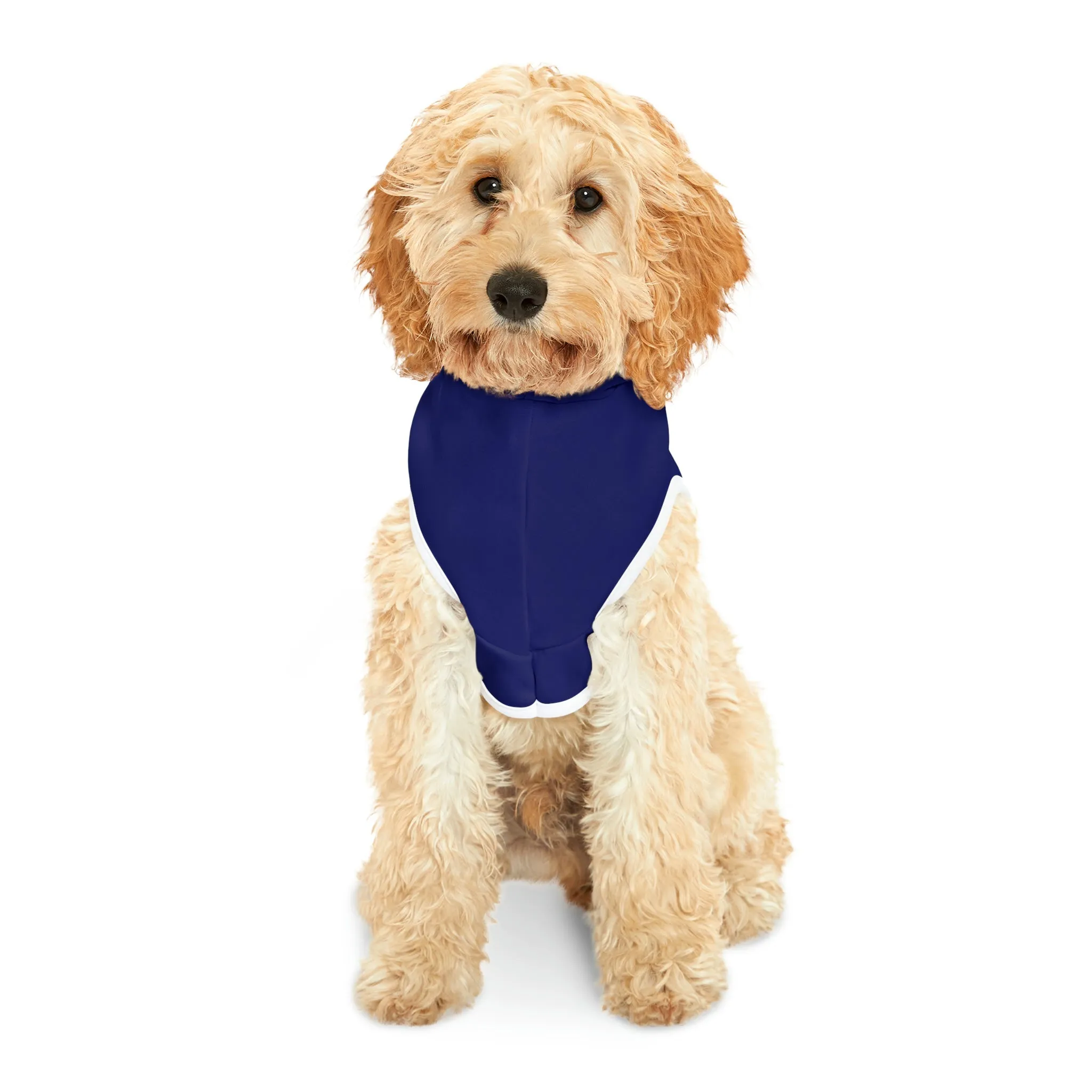 Bark for Bobby Pet Hoodie Navy