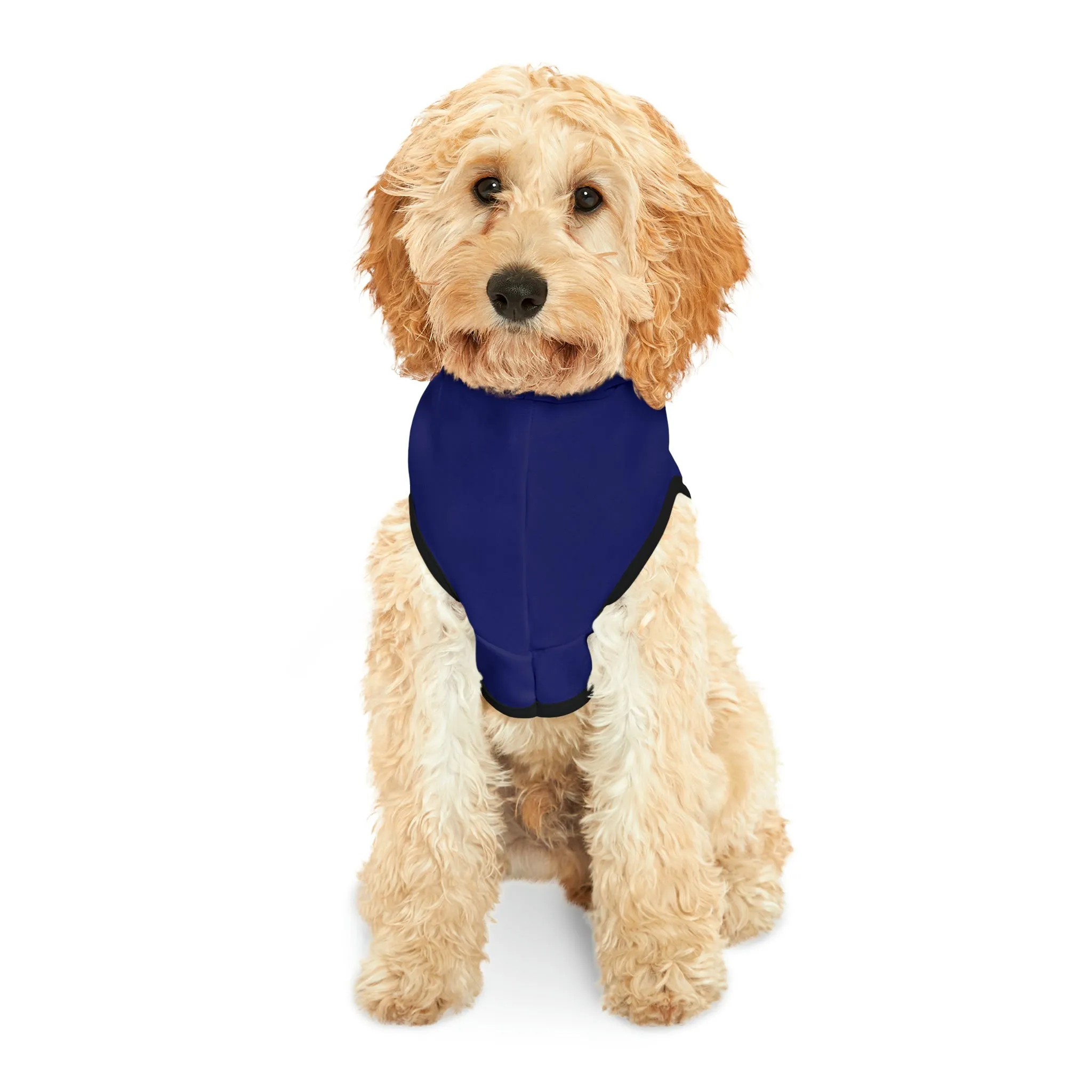 Bark for Bobby Pet Hoodie Navy