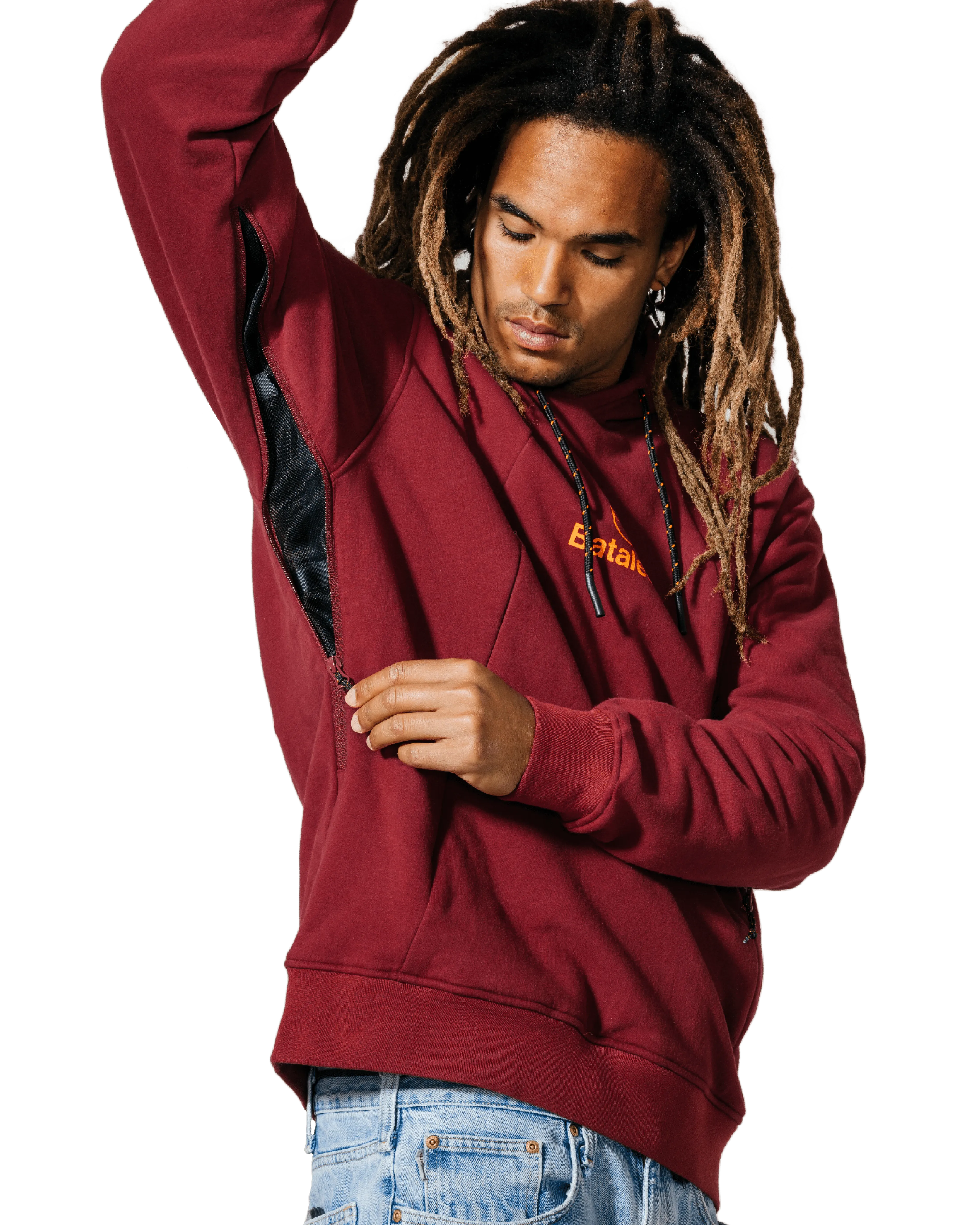 BATALEON Snowproof Delta Pullover Hoodie Ruby Wine