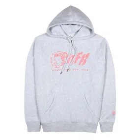 BILLIONAIRE BOYS CLUB x CREME NFK HOODIE - HEATHER GREY