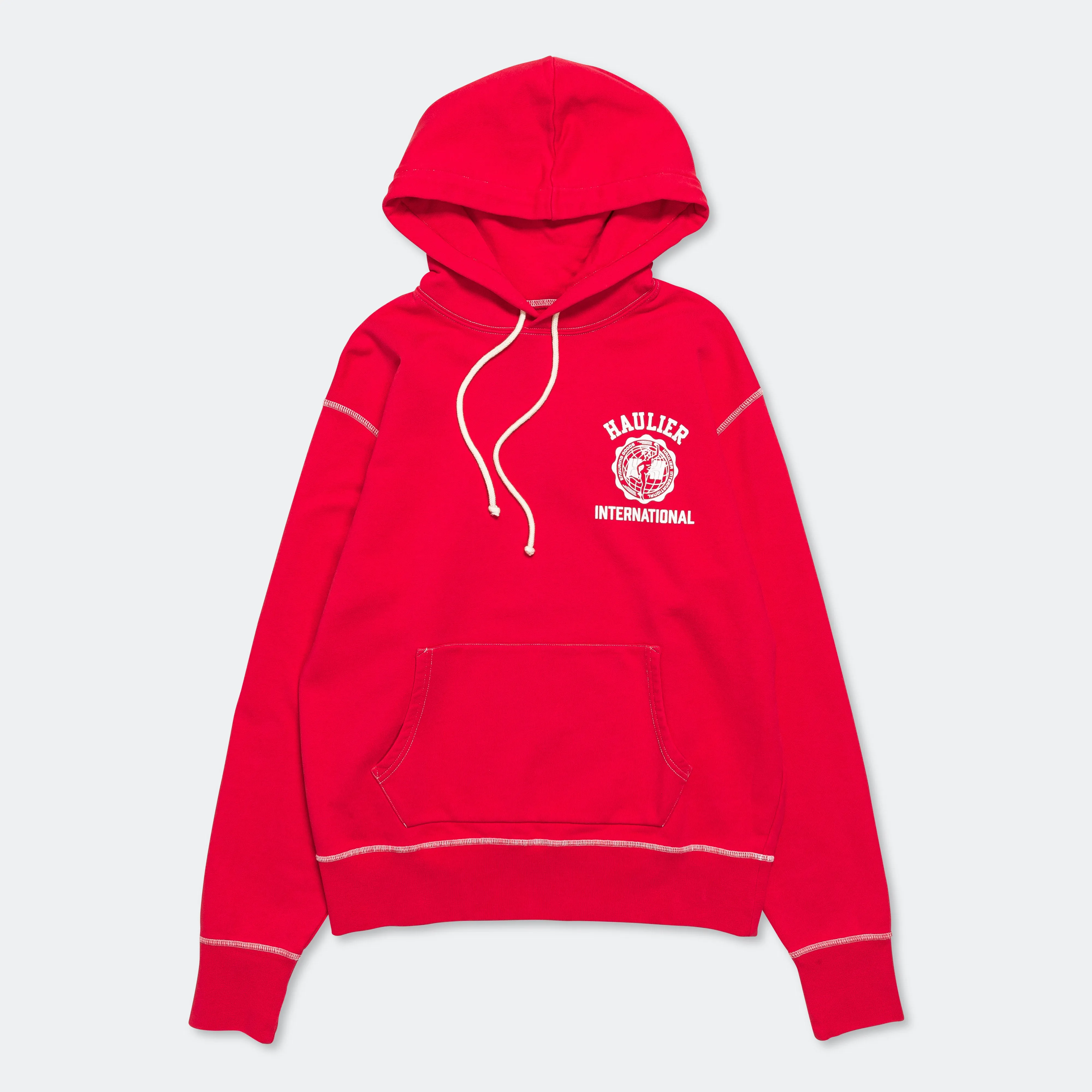 Brockton Hooded Sweatshirt - Washed Red