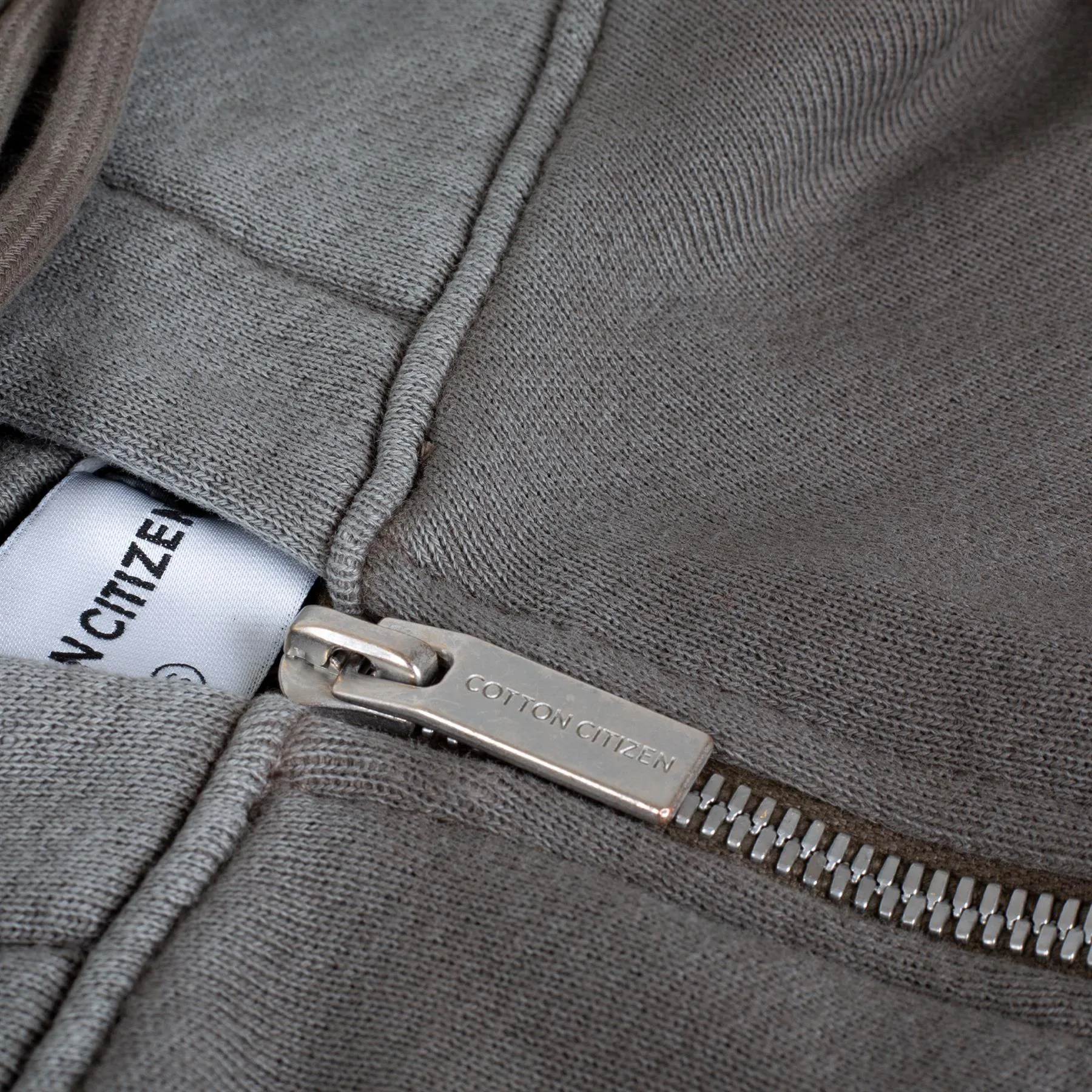 Bronx Zip Hoodie Vintage Taupe