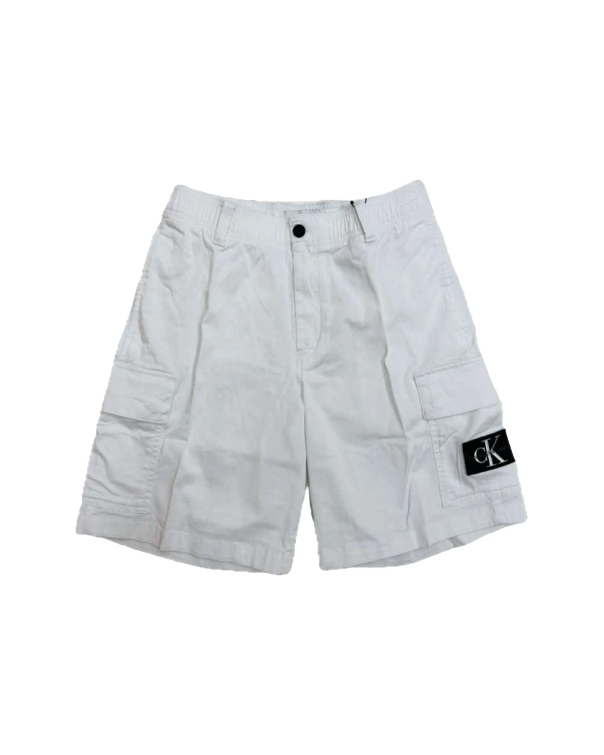 Calvin Klein Cargo Short Bianco