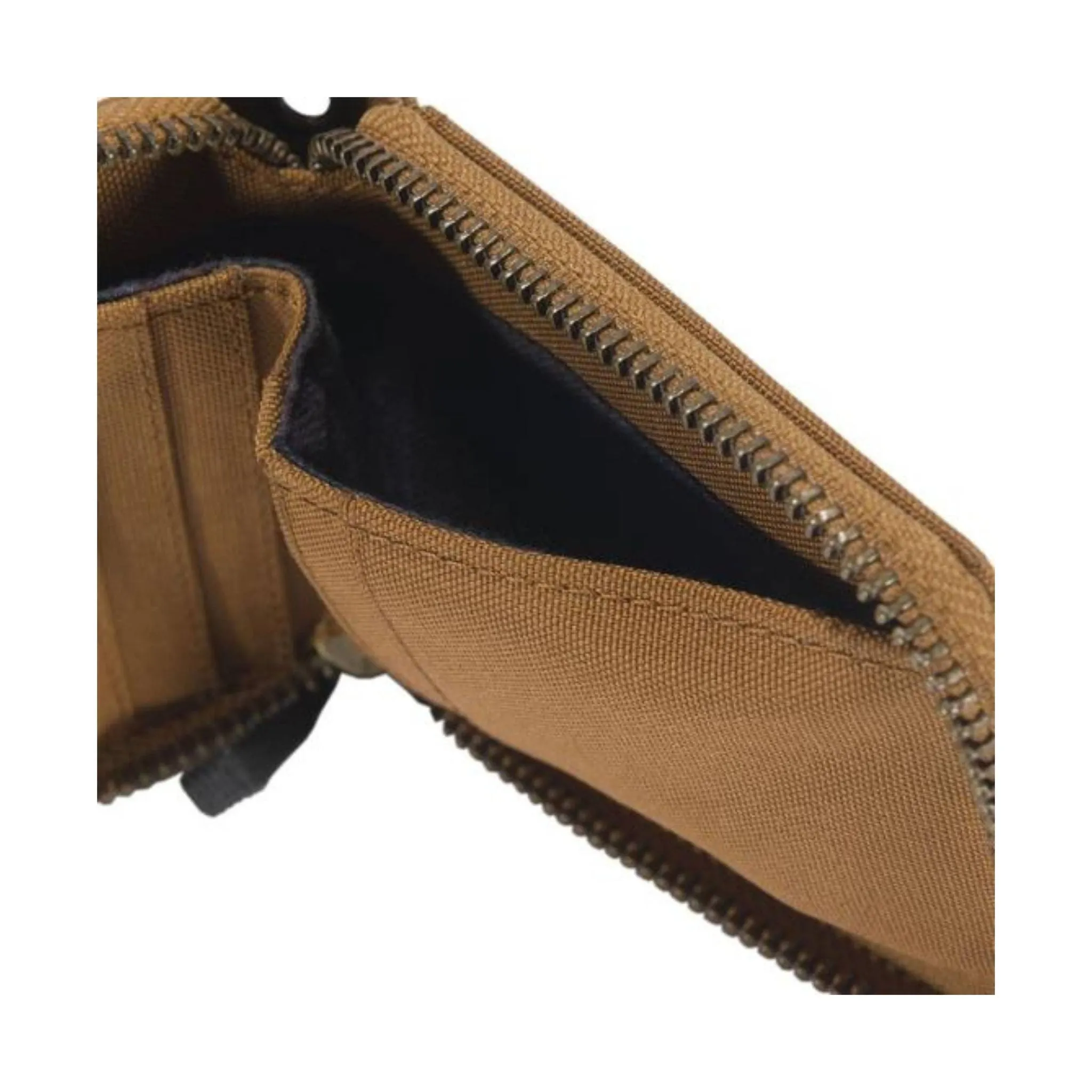 Carhartt Nylon Duck Zipper Wallet - Carhartt Brown