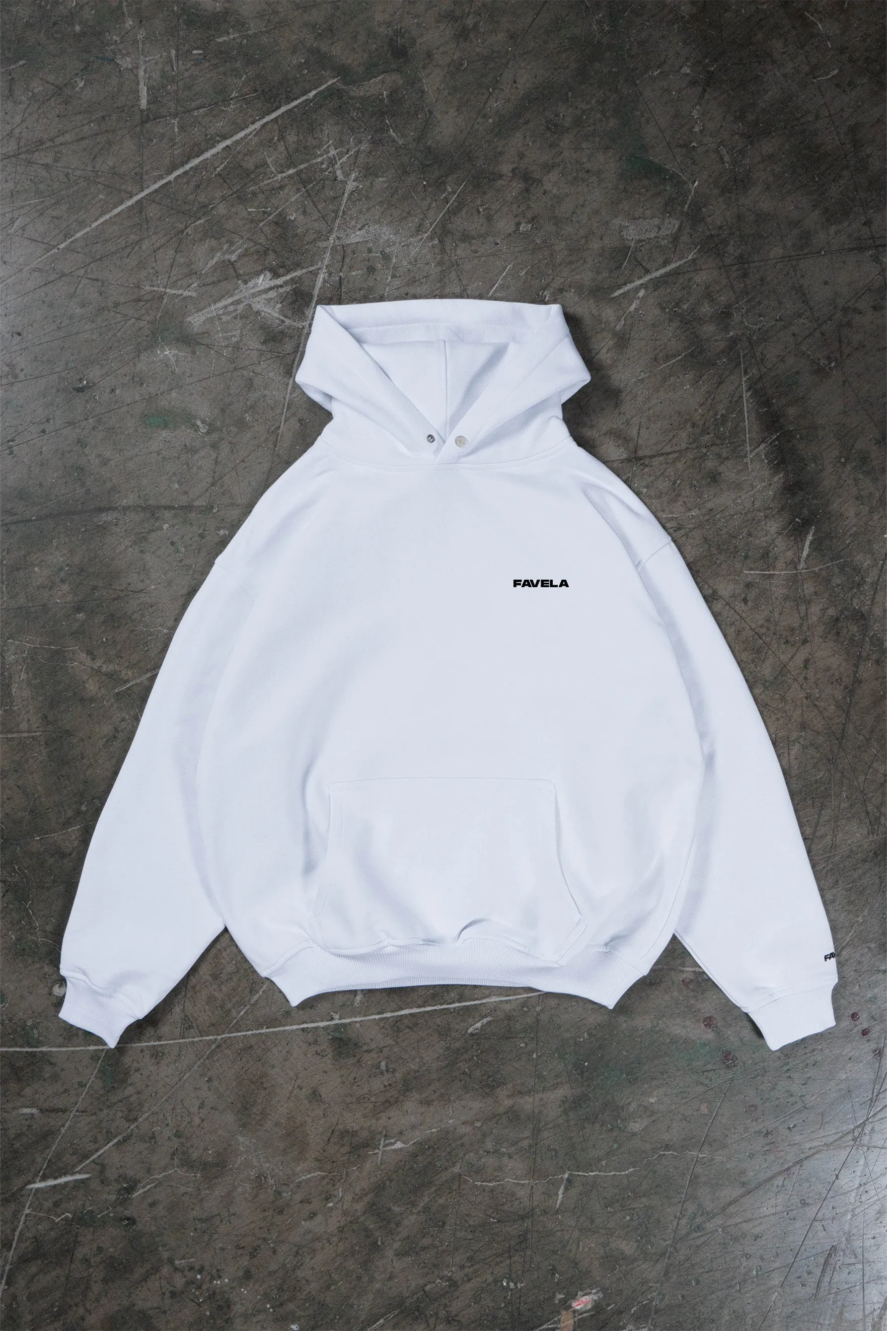 DESIGN DEPARTMENT WHITE HOODIE