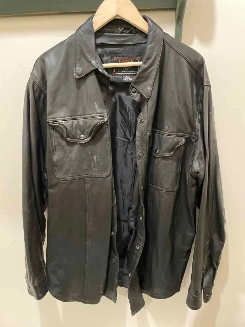 Eagle Leather Shirt Men's XXL