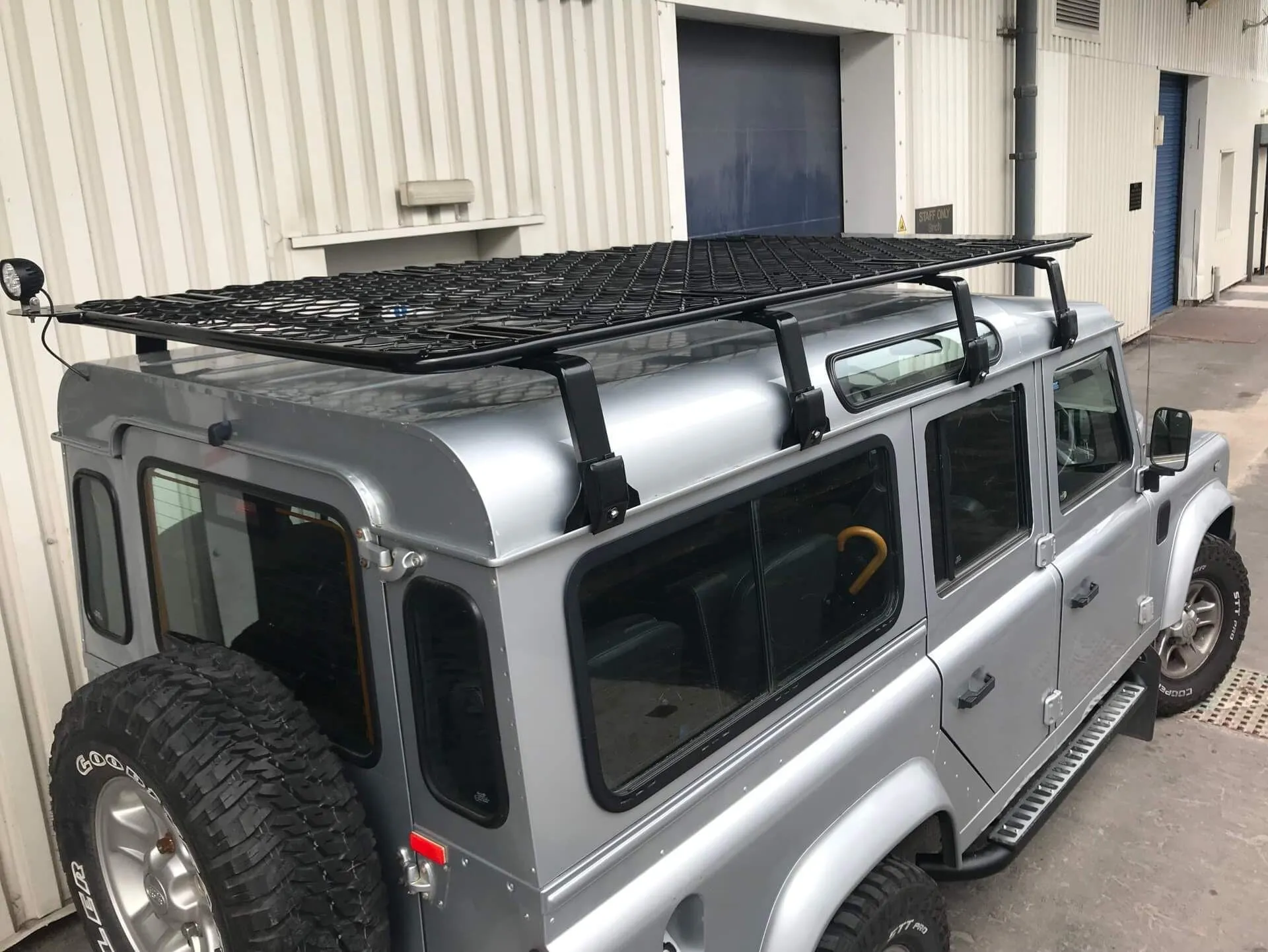 Expedition Aluminium Flat Roof Rack for Land Rover Defender 110 1971-2016