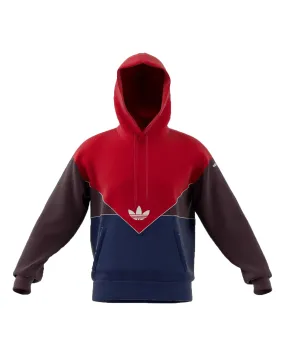 Felpa Uomo Adidas Rosso Blu