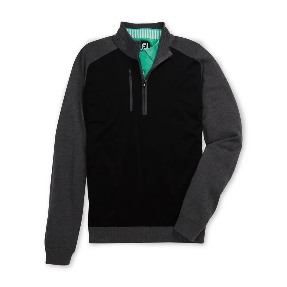 Footjoy Men's Tech Sweater 1/2 Zip Golf Pullover