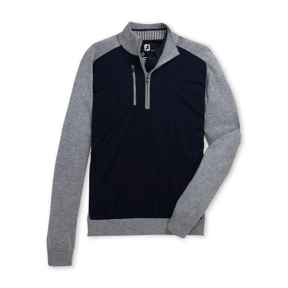 Footjoy Men's Tech Sweater 1/2 Zip Golf Pullover