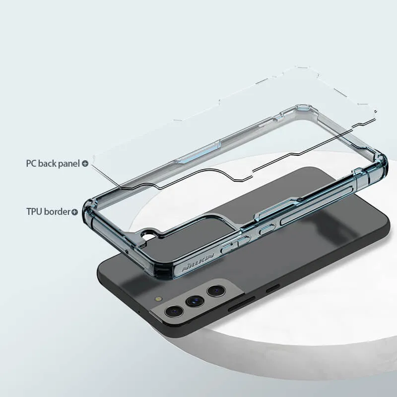 Galaxy S22 Shockproof Transparent Back Eagle Case