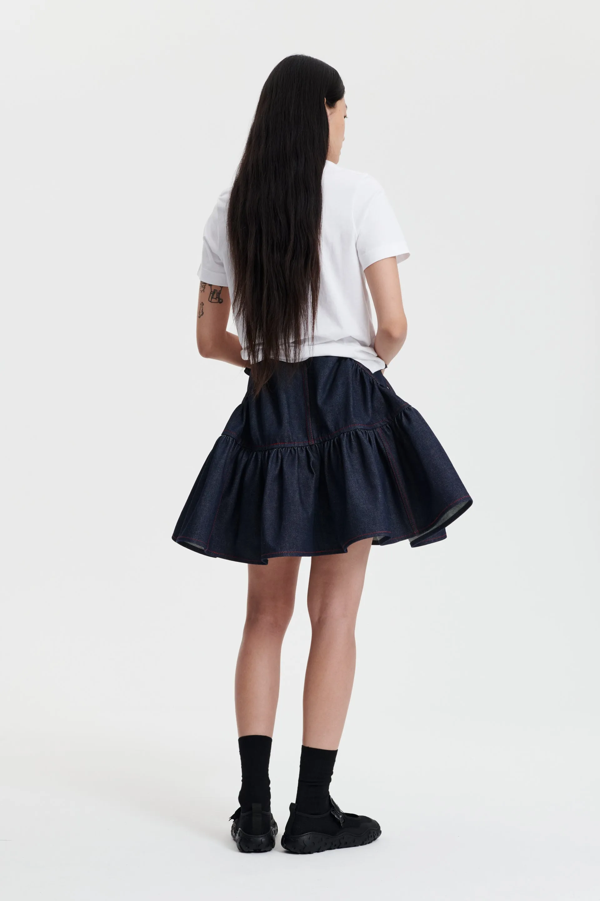 GLORIA | SKIRT DENIM INDIGO