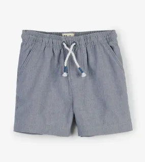 Hatley Lake Life Chambray Woven Baby Shorts