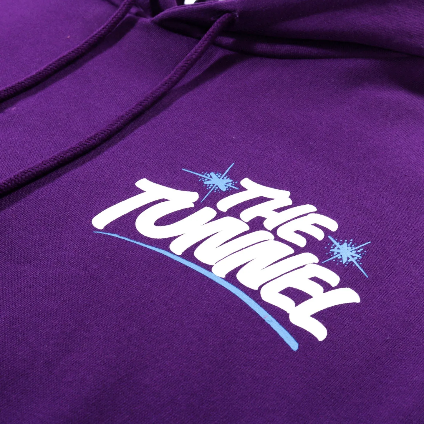 HONEY FUCKING DIJON PETER PAID 'THE TUNNEL' HOODIE DARK PURPLE