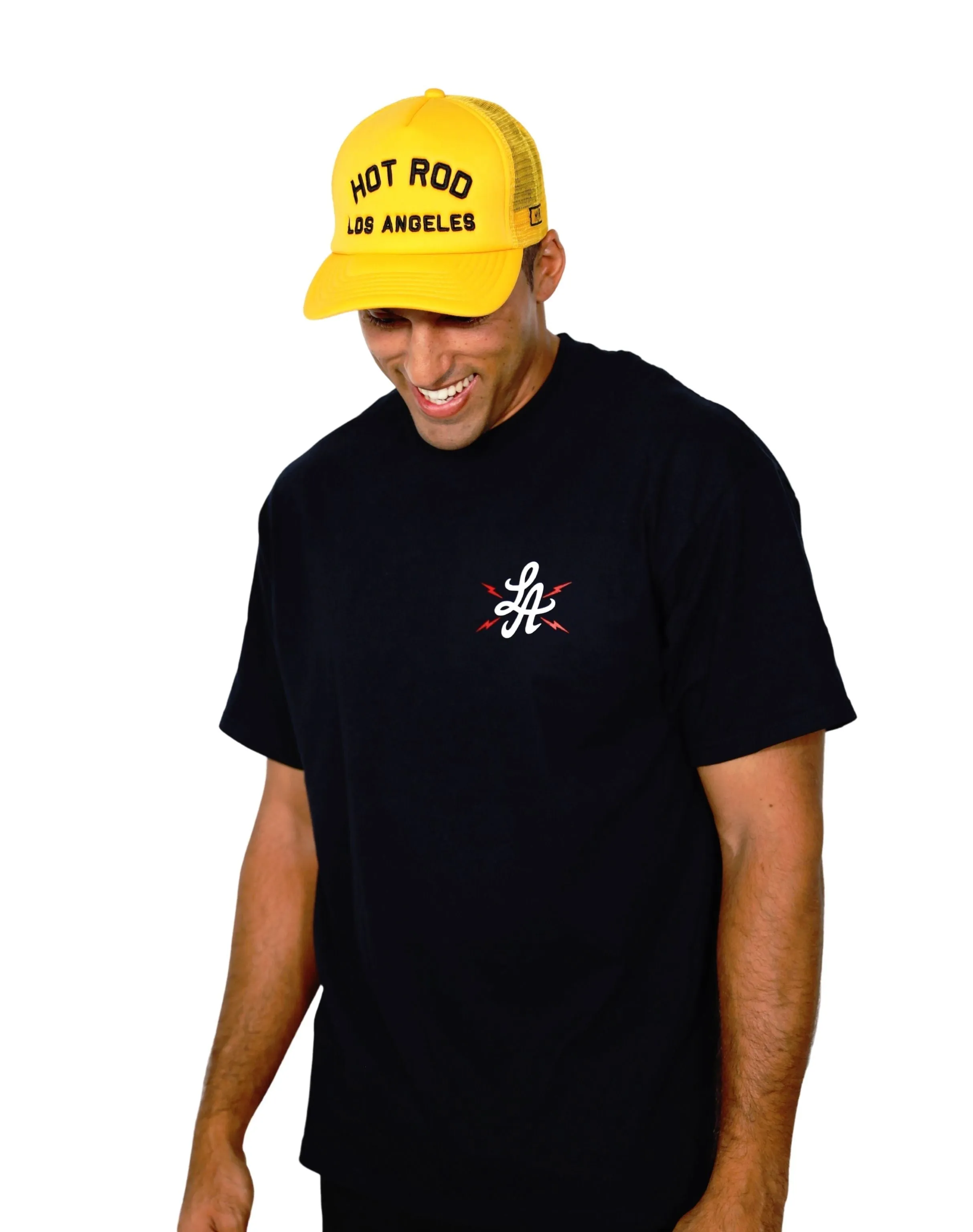 HOT ROD SHOP TEE HIGH VOLTAGE