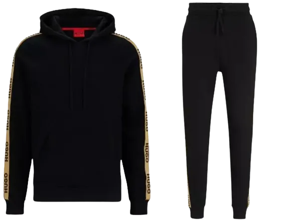 Hugo Boss 50497003-005/50496995-005 Black Tracksuit