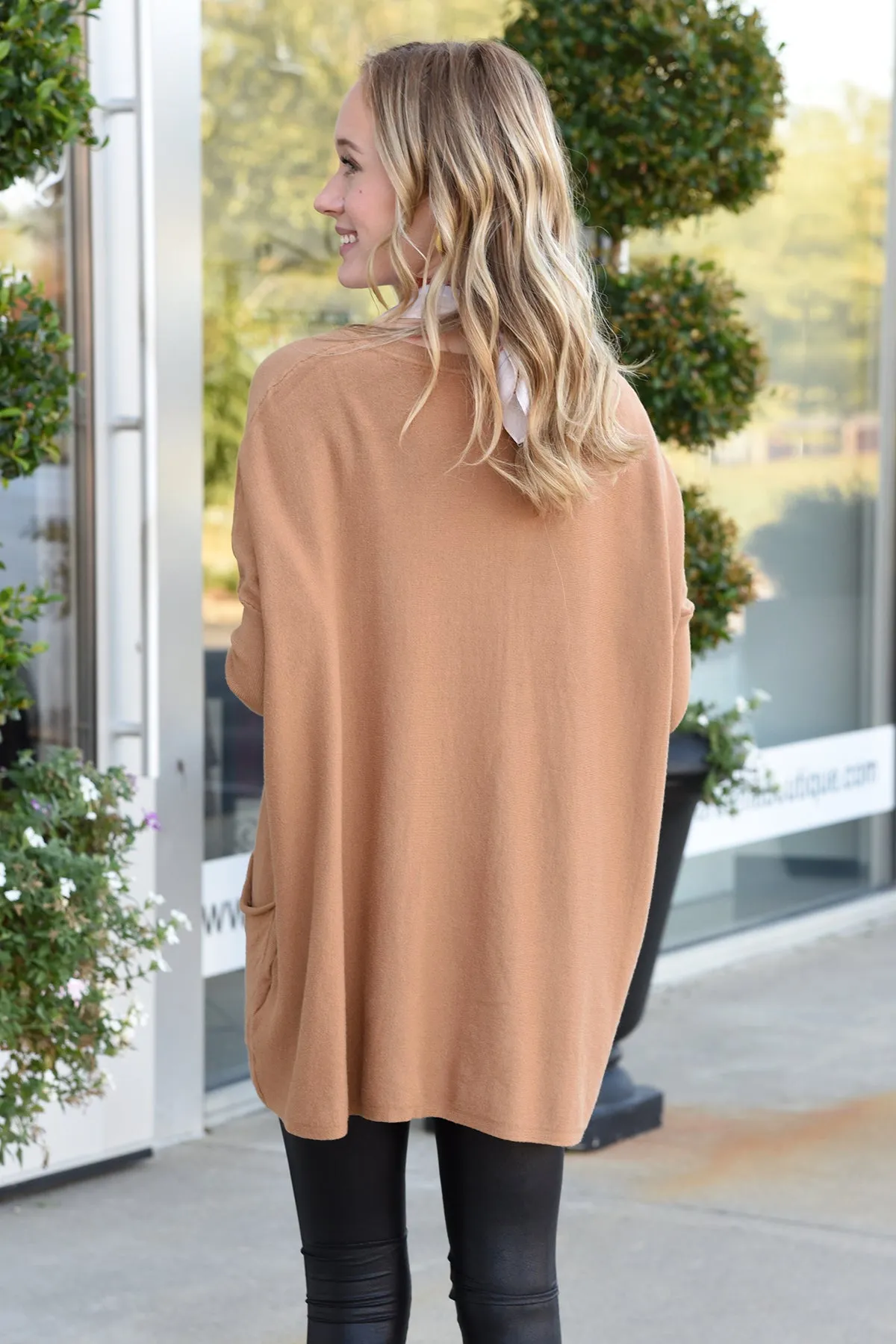 JASMINE SWEATER - ALMOND