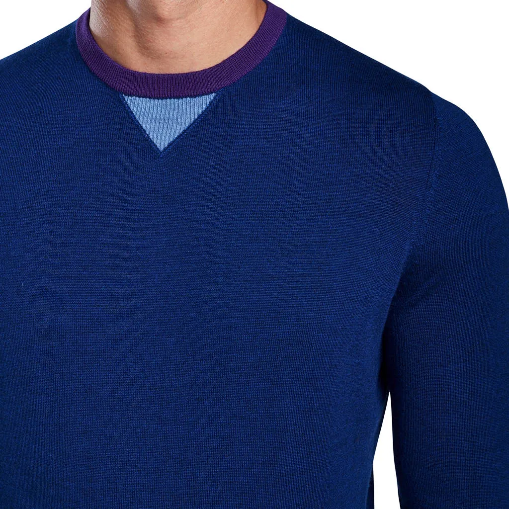 LONG SLEEVE CREW NECK SWEATER BLUEPRINT