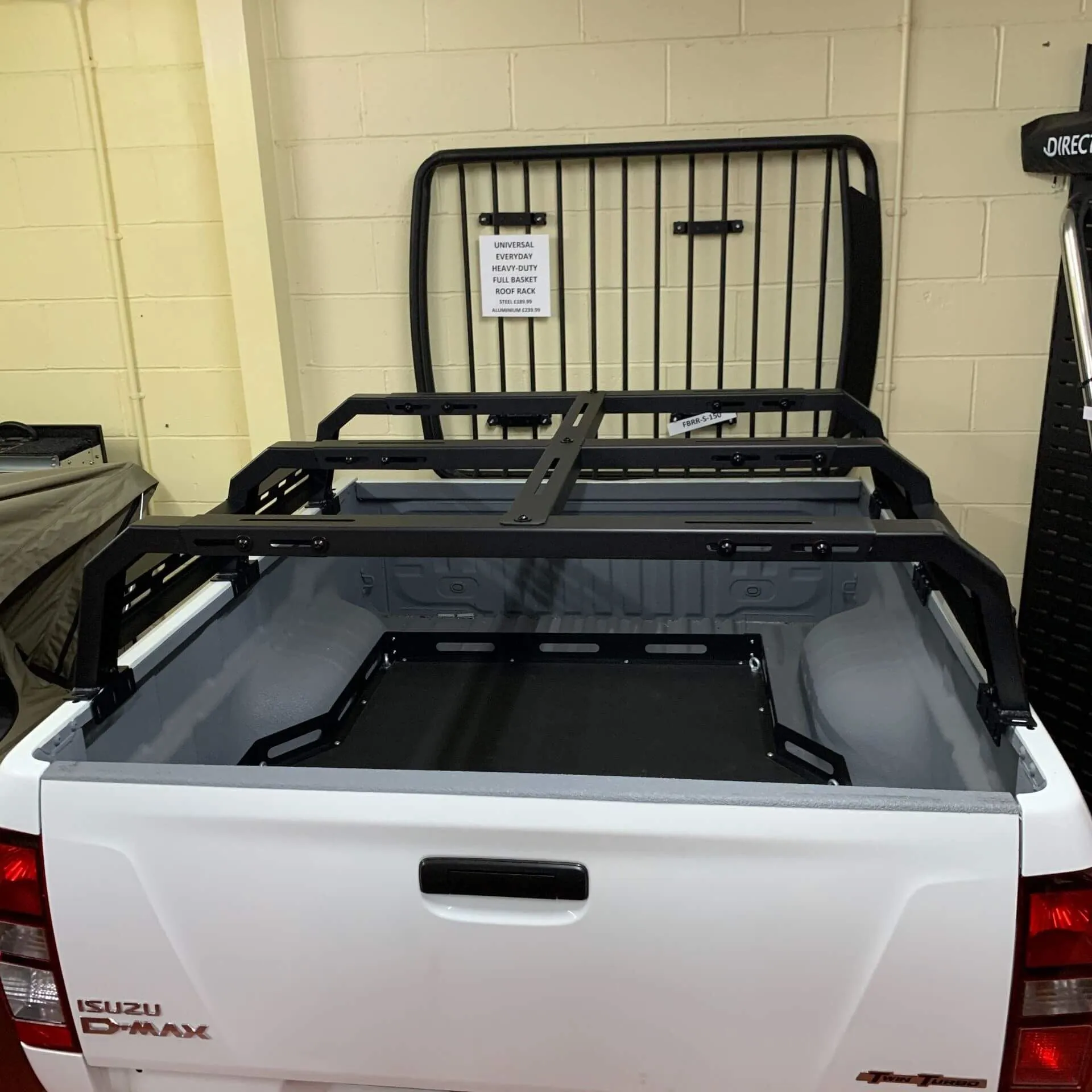 Low Height Adjustable Load Bed Roof Top Tent Cargo Rack for Ford Ranger 98-05