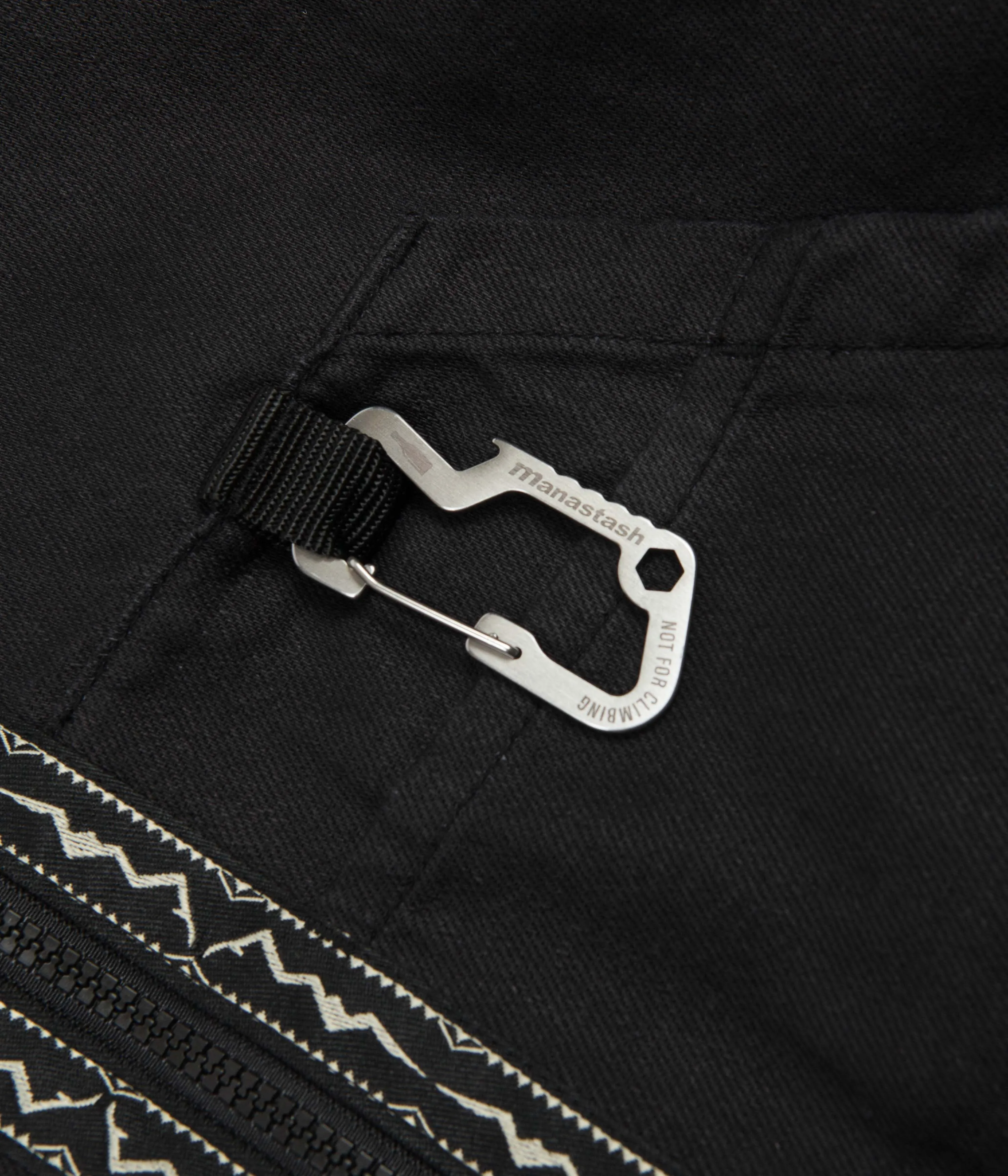 Manastash Chilliwack Zip Hoodie - Black