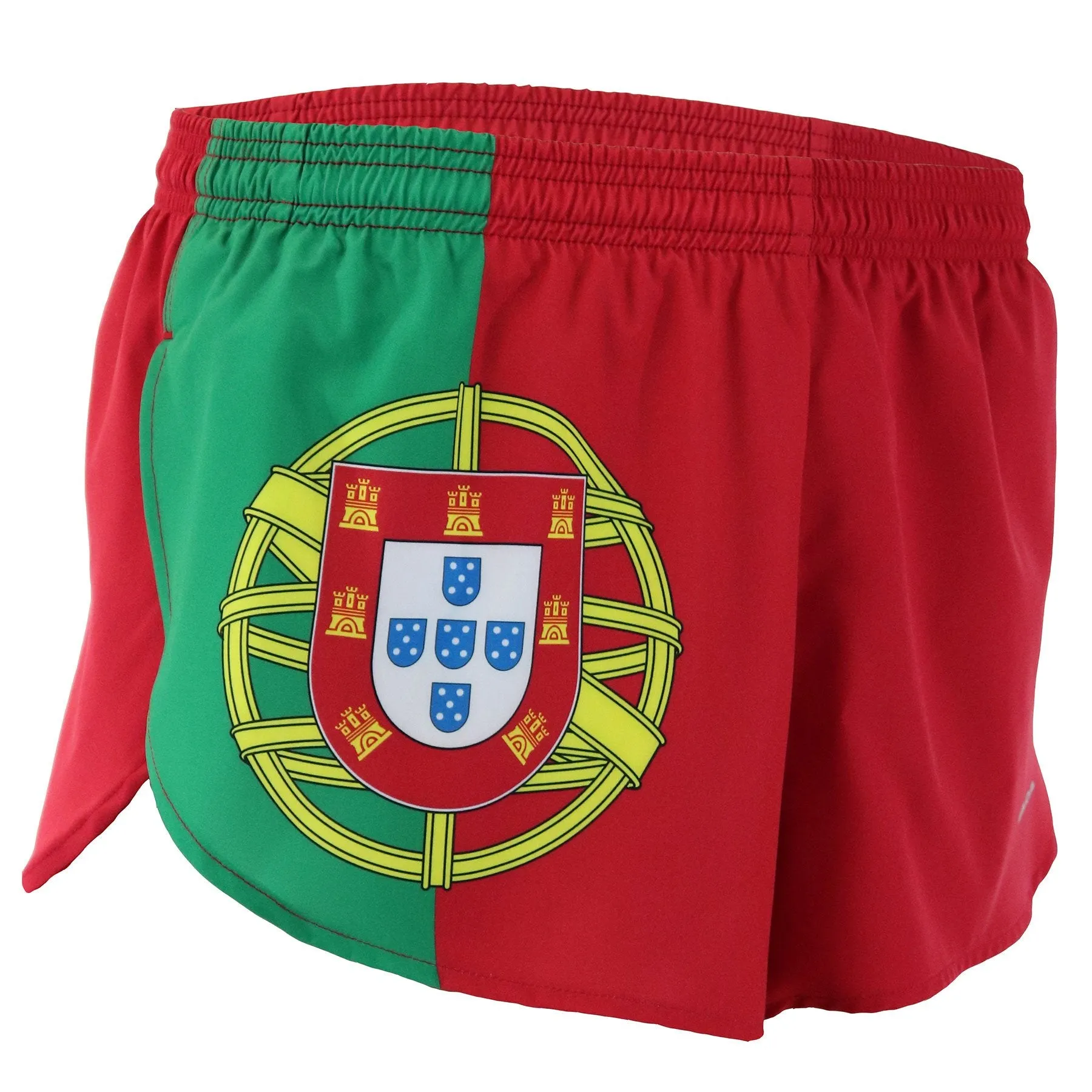 Men's 1" Elite Split Shorts- Portugal