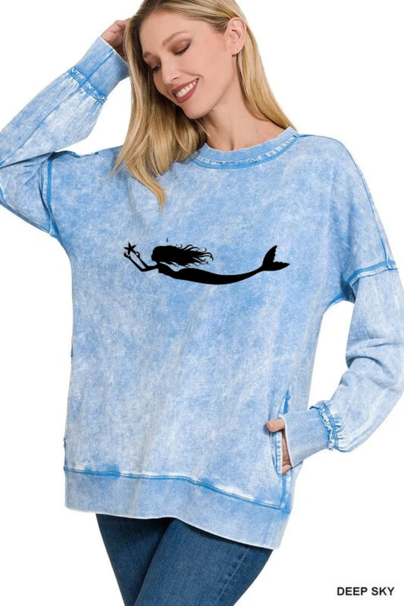 Mermaid Beach Vibez Sweatshirt