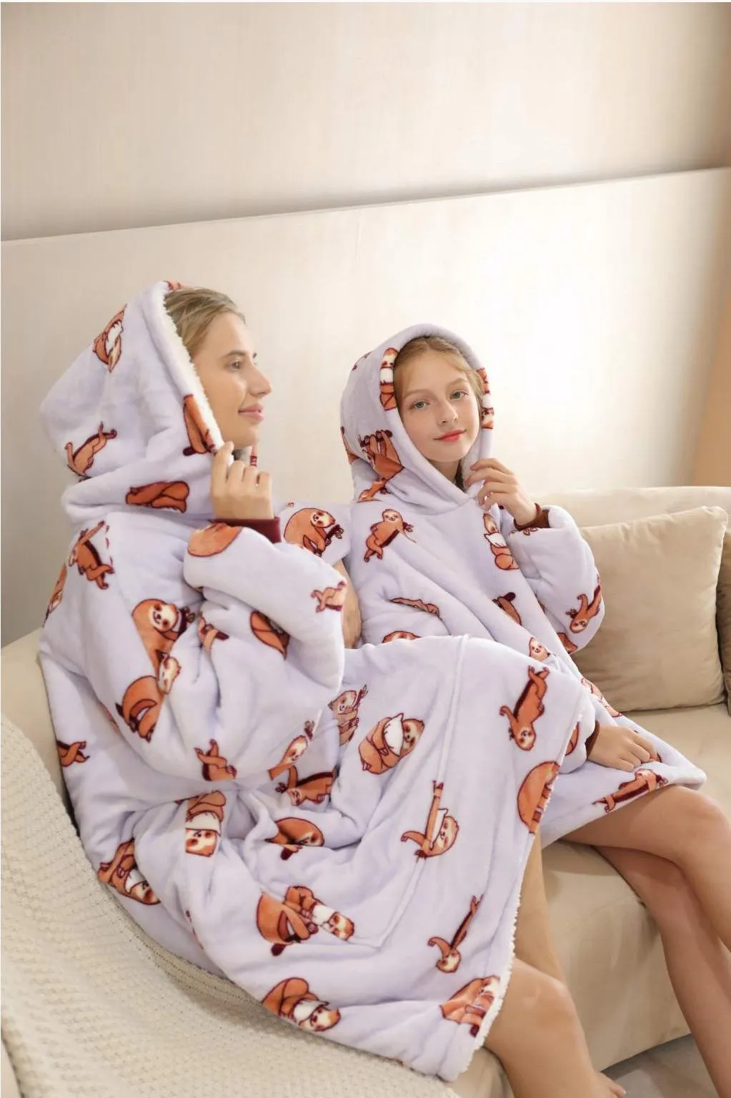 My Snuggy - Kids Sloth Hoodie Blanket