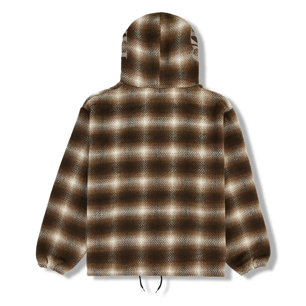 Pleasures Beyond Plaid Woven Hoodie