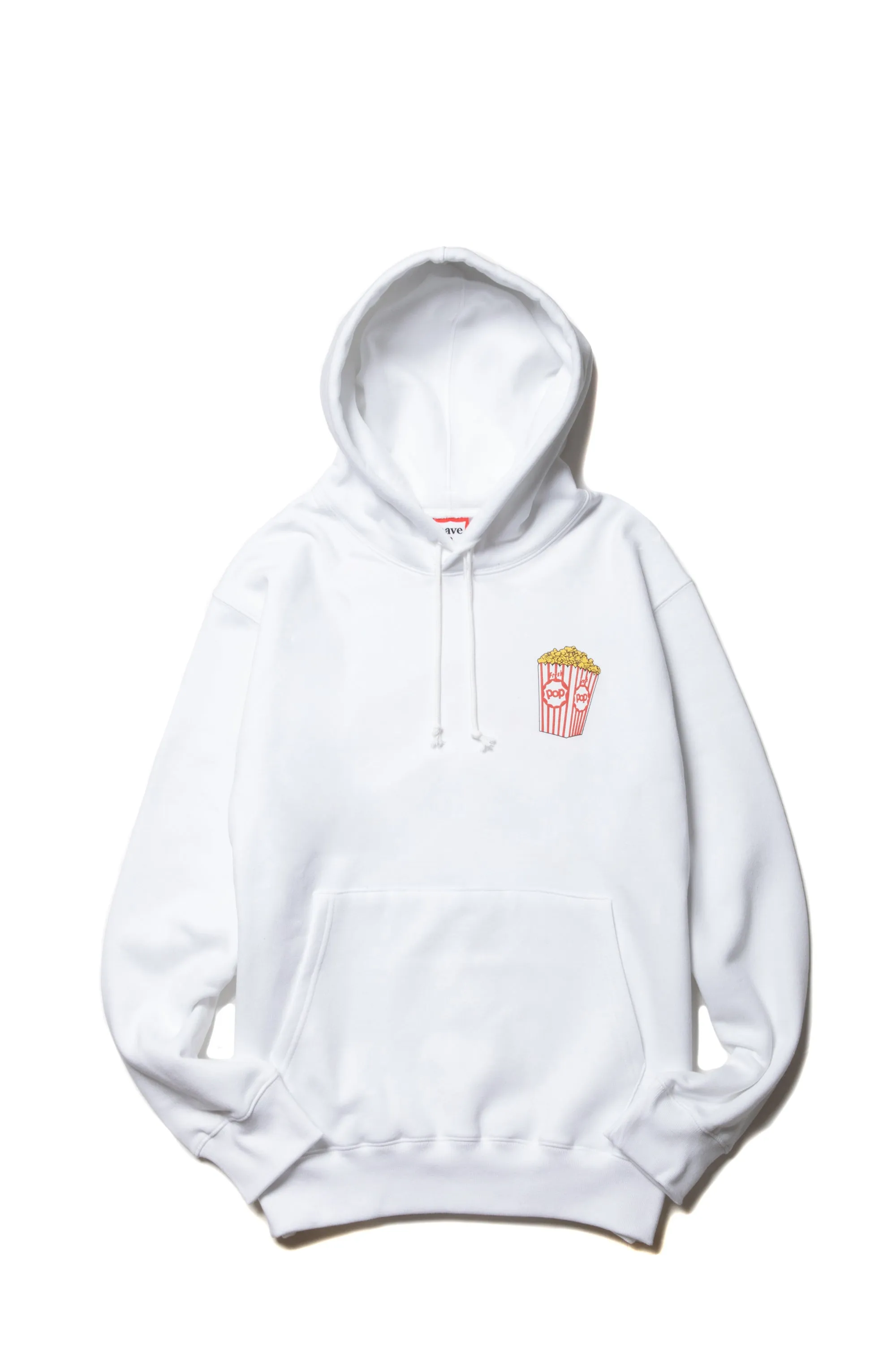 PUFF PRINT POPCORN PULLOVER HOODIE FL WHITE