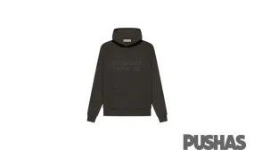 [Refurbished] ESSENTIALS Pull Over Hoodie 'Off Black' (2022)