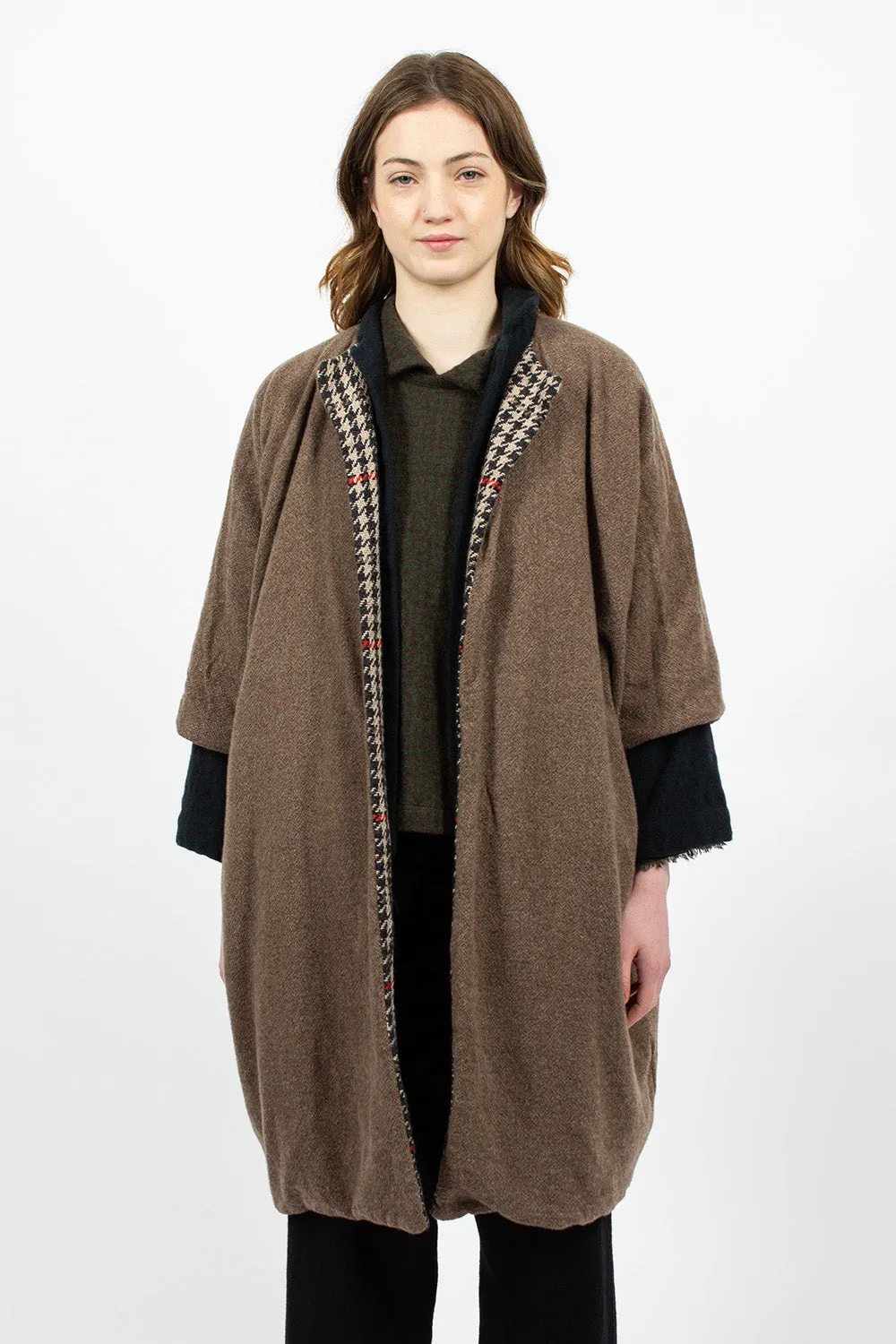 Reversible Cashmere Coat Abete