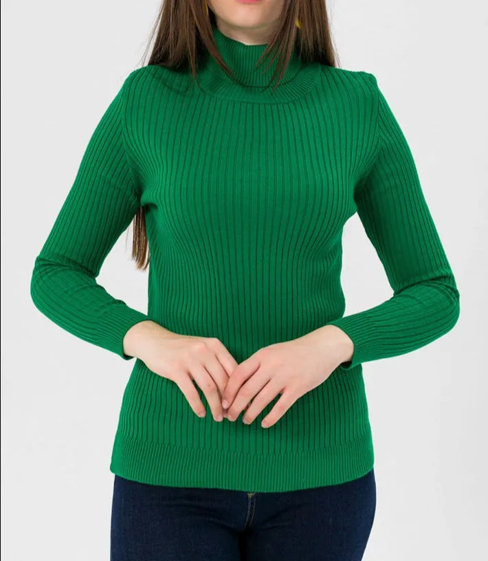 RIB KNIT SWEATER