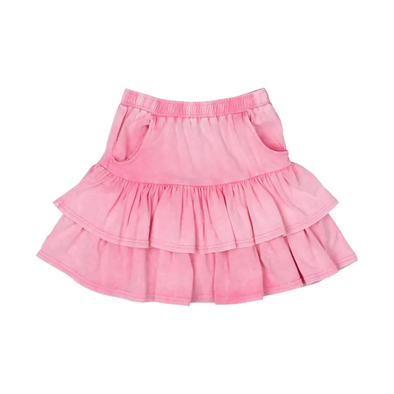 Rock Your Baby Pink Grunge Skirt