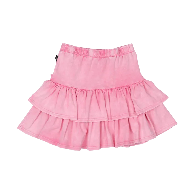 Rock Your Baby Pink Grunge Skirt