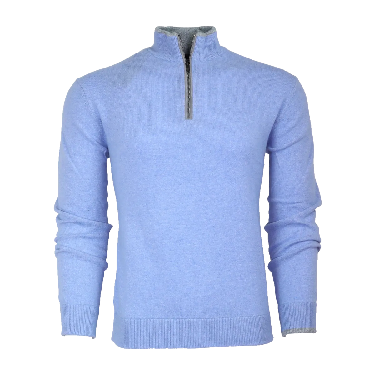 Sebonack Quarter-Zip Sweater (Wolf Blue)