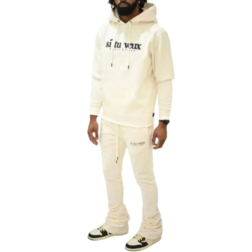 Si Tu Veux Veux Hoodie (Ivory) TV0087