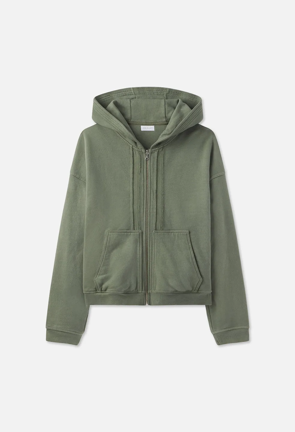 Slab Full-Zip Hoodie / Olive