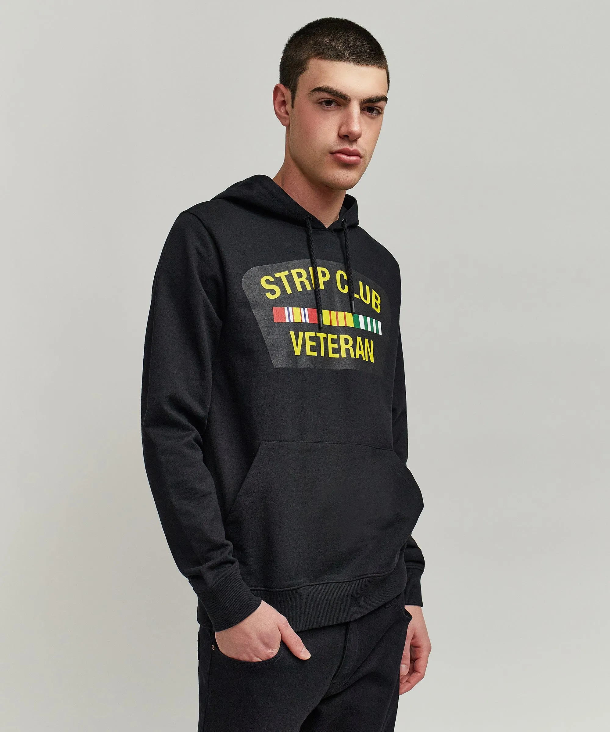 Strip Club Veteran Hoodie - Black