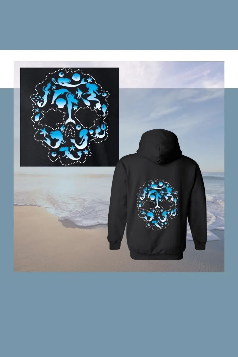 Sugar Skull Heavy Weight Hoodie