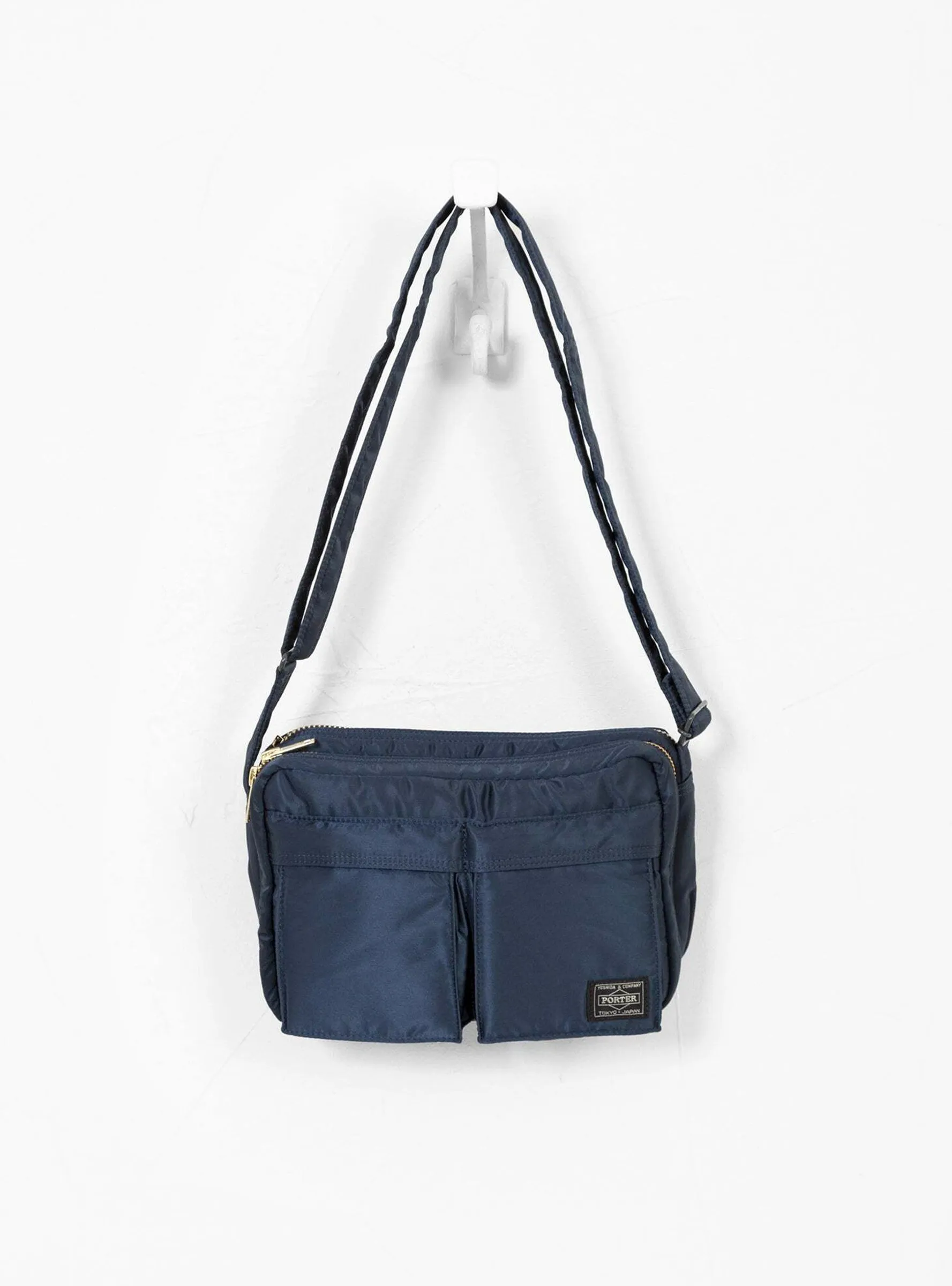 TANKER Shoulder Bag Large Iron Blue