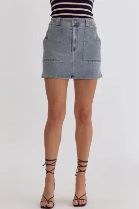 Tessie Denim Skirt