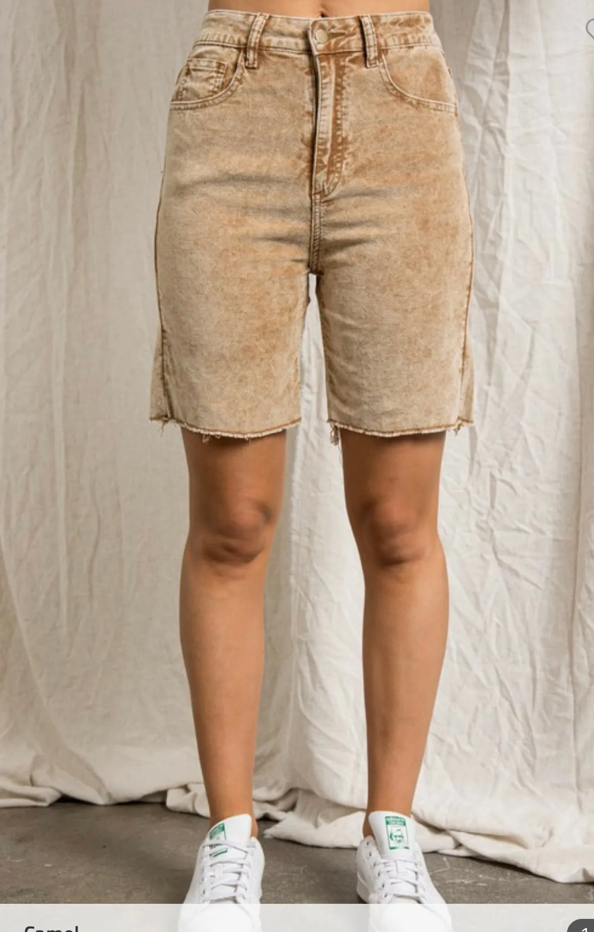 The Carl Suede Shorts