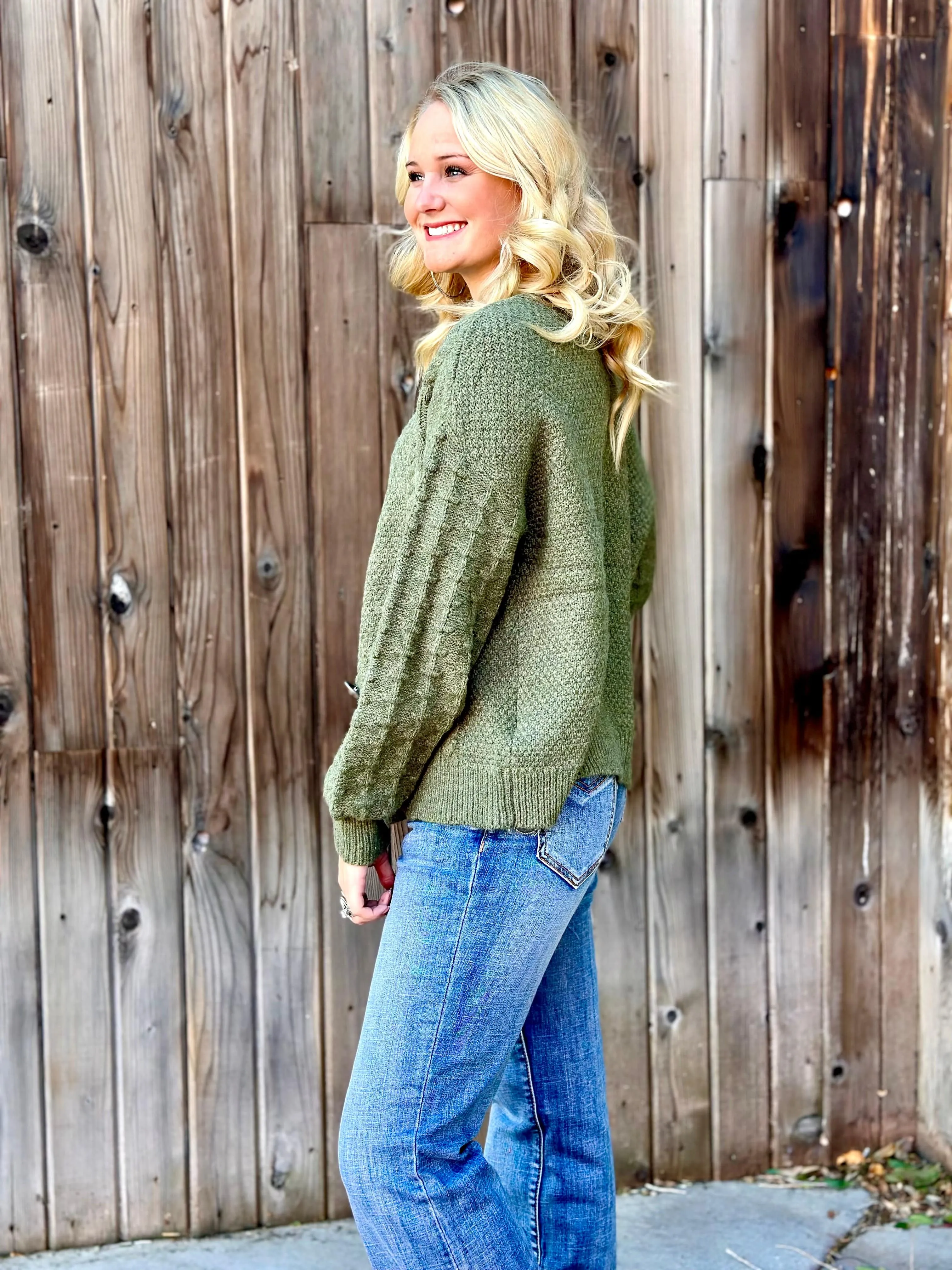 The Saguaro  Cactus Cardigan