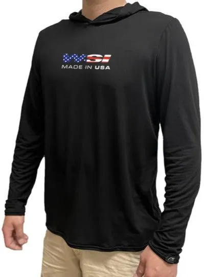 USA SoftTECH Lightweight Hoodie by WSI Sport Made in USA 672BLHHF