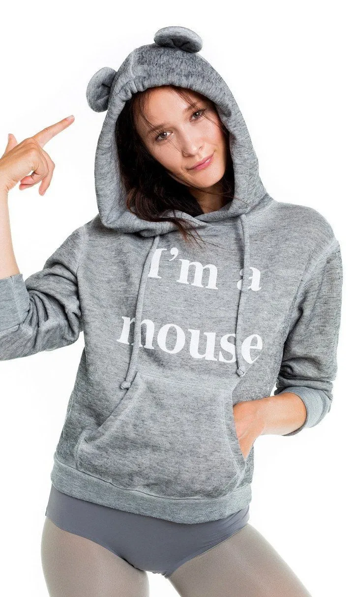 Wildfox I'm A Mouse Cuddles Mouse Hoodie