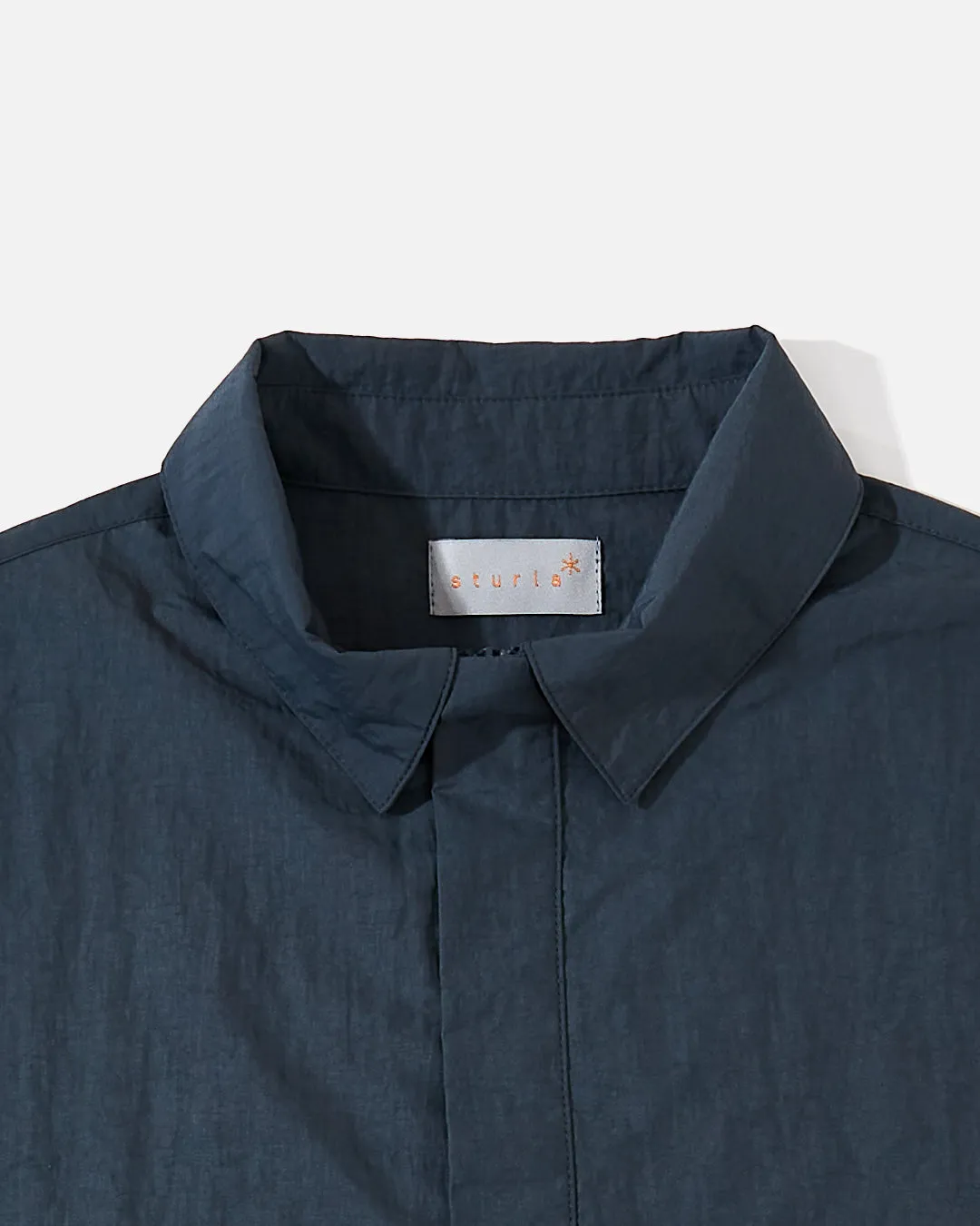 Zip Sleeve Shirt - Slate Grey